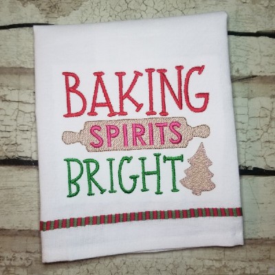 baking spirits bright machine embroidery design
